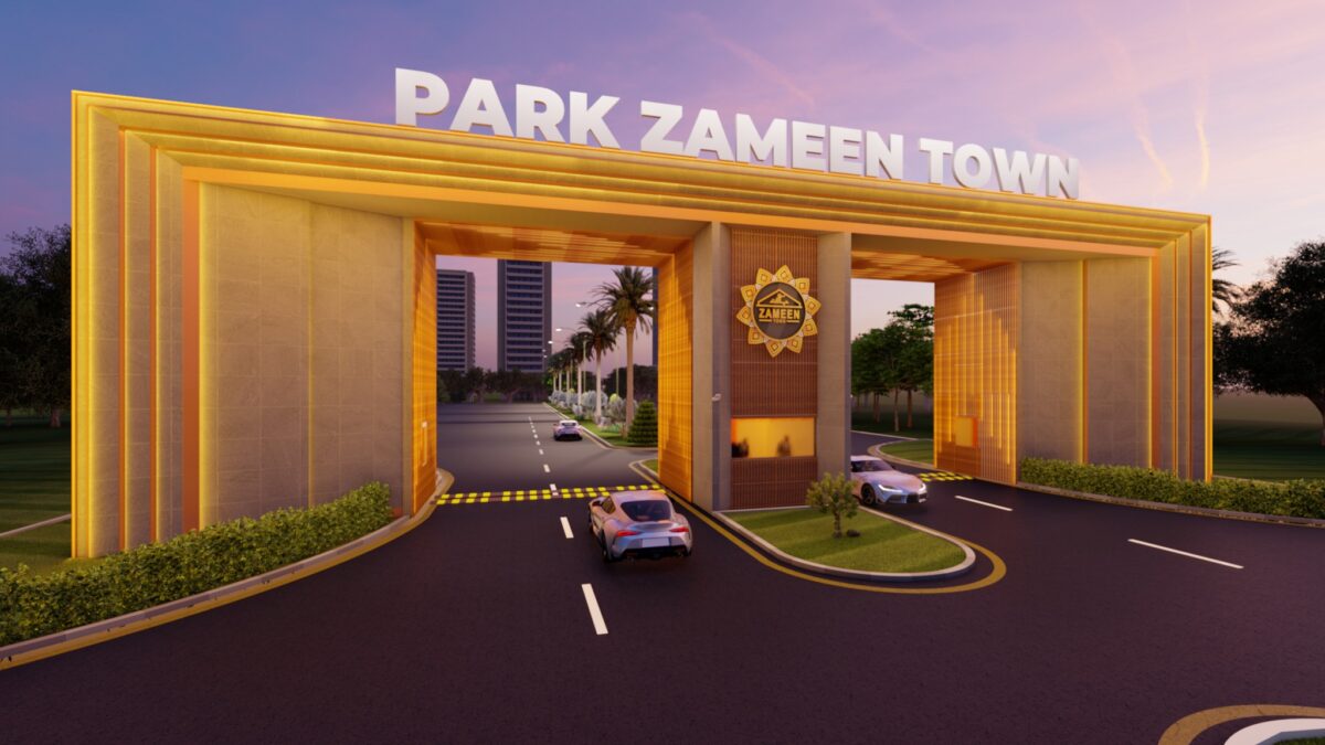 Park-Zameen-Town-Gate-Evening