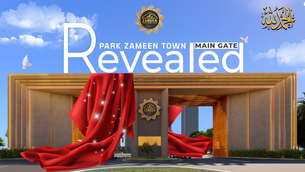 Park Zameen Town Entrance Reveal