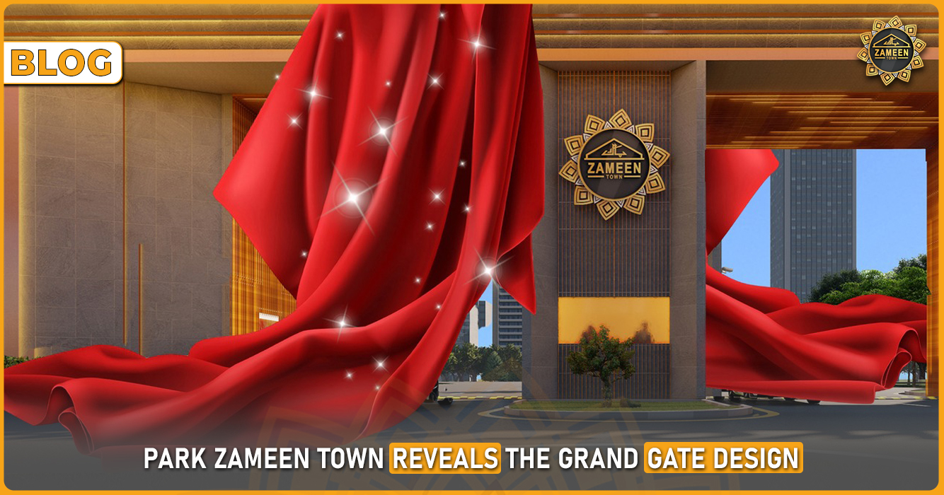 Park Zameen Town Gate Design