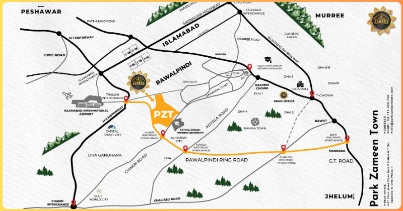 Park Zameen Town Premium Location