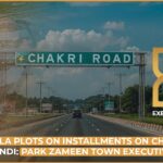 Best 5 Marla Plots on Installments on Chakri Road Rawalpindi